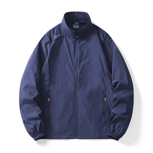 Casual Lightweight Collar Pocket Thin Jacket