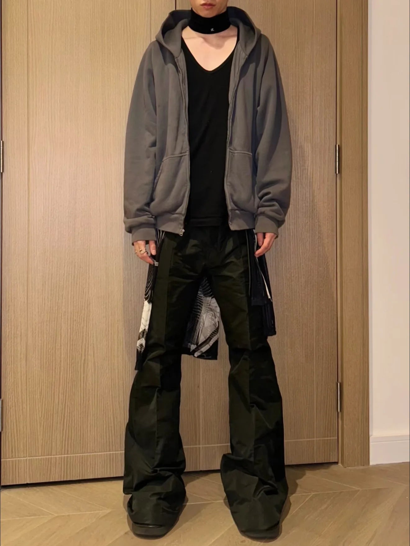 Bell-Bottoms Pants Cargo Sweatpants